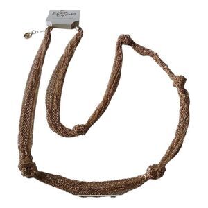 Erica Lyons 38” rope necklace. NWT